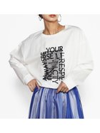 【ヴァン/Vin】のデザインロゴロングスリーブTシャツ 人気、トレンドファッション・服の通販 founy(ファニー) ファッション Fashion レディースファッション Ladies' Fashion Online トップス・カットソー Tops/Tshirt シャツ/ブラウス Shirts/Blouses ロング / Tシャツ T-Shirts インナー Inner コンパクト Compact ジャケット Jacket スリーブ Sleeve ルーズ Loose ロング Long thumbnail オフホワイト|ID: prp329100004597706 ipo3291000000032678477