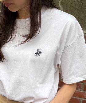 【セットアップセブン/SETUP7】のBEVERLY HILLS POLO CLUB/クラシカルポニー刺繍半袖Tシャツ ポロ 人気、トレンドファッション・服の通販 founy(ファニー) ファッション Fashion レディースファッション Fashion for Women トップス・カットソー Cut & Sew Tops シャツ・ブラウス・オフィスカジュアル Elegant Blouses & Button-Ups ロングTシャツ・Tシャツ Longline T-Shirts & Tees インナー Innerwear 厚底 Platform Shoes カーゴパンツ Cargo Pants, Utility Pants カーディガン Cardigan, Knitwear クラシカル Classical, Vintage-Inspired サングラス Sunglasses, Shades シューズ Shoes, Footwear ジャケット Jacket, Outerwear スニーカー Sneakers, Trainers デニム Denim, Jeans Material トレンド Trend, Trending Now ハーフ Half, Half-Length 半袖 Short Sleeve, Half Sleeve リラックス Relax, Relaxed Fit ワイド Wide, Wide Fit 再入荷 Restock / Back in Stock おすすめ Recommended / Our Picks スマホショルダーバッグ Smartphone Shoulder Bag |ID:prp329100004597732