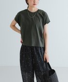 【アーバンリサーチ/URBAN RESEARCH】のスーピマコットンフレンチスリーブカットソー KHAKI|ID: prp329100004597734 ipo3291000000032678813