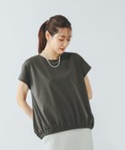 【グローバルワーク/GLOBAL WORK】のフローズンTコクーンプルオーバー/575665 人気、トレンドファッション・服の通販 founy(ファニー) ファッション Fashion レディースファッション Fashion for Women トップス・カットソー Cut & Sew Tops カジュアルプルオーバー・ニットトップス Pullovers & Knit Tops / Casual Pullovers おすすめ Recommended / Our Picks サンダル Sandals, Summer Shoes トレンド Trend, Trending Now ハーフ Half, Half-Length 吸水 Absorbent, Quick-Dry thumbnail スミクロ19|ID: prp329100004597738 ipo3291000000033361701