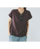 【グローバルワーク/GLOBAL WORK】のフローズンTコクーンプルオーバー/575665 人気、トレンドファッション・服の通販 founy(ファニー) ファッション Fashion レディースファッション Fashion for Women トップス・カットソー Cut & Sew Tops カジュアルプルオーバー・ニットトップス Pullovers & Knit Tops / Casual Pullovers おすすめ Recommended / Our Picks サンダル Sandals, Summer Shoes トレンド Trend, Trending Now ハーフ Half, Half-Length 吸水 Absorbent, Quick-Dry thumbnail プラムブラウン59|ID: prp329100004597738 ipo3291000000033361703