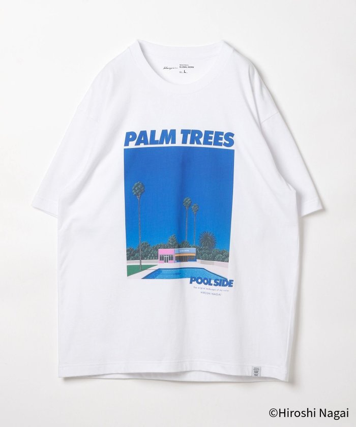 【グローバルワーク/GLOBAL WORK】の永井博コラボ/Tシャツ/半袖/575237 インテリア・キッズ・メンズ・レディースファッション・服の通販 founy(ファニー) https://founy.com/ ファッション Fashion レディースファッション Fashion for Women トップス・カットソー Cut & Sew Tops シャツ・ブラウス・オフィスカジュアル Elegant Blouses & Button-Ups ロングTシャツ・Tシャツ Longline T-Shirts & Tees おすすめ Recommended / Our Picks コラボ Collaboration, Collab ジャケット Jacket, Outerwear ボトム Bottoms, Lower Wear リラックス Relax, Relaxed Fit ワイド Wide, Wide Fit エレガント 上品 Elegant 半袖 Short Sleeve, Half Sleeve 夏 Summer 雑誌 Magazine, Fashion Magazine |ID: prp329100004597756 ipo3291000000032679078