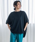 【ラ エフ/Laf…】の【biyori】異素材ドルマンプルオーバー≪手洗い可能≫ ブラック|ID: prp329100004597774 ipo3291000000032679306