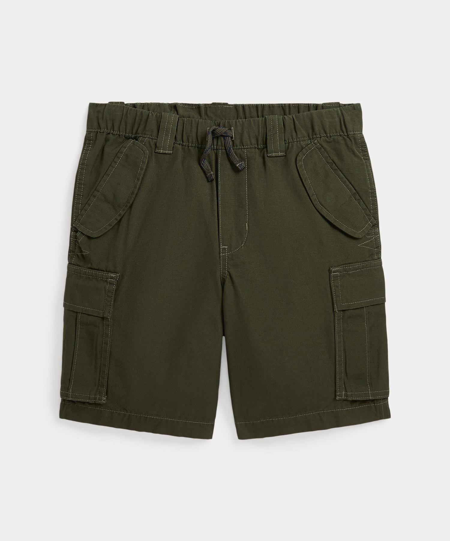 【ラルフローレン/RALPH LAUREN / KIDS】の(ボーイズ 8才~20才)コットン リップストップ カーゴ ショートパンツ 人気、トレンドファッション・服の通販 founy(ファニー) 　ファッション　Fashion　キッズファッション　KIDS Children’s Clothing　ボトムス　Bottoms/Kids　ショート　Short　ドローストリング　Drawstring　フロント　Front　ボーイズ　Boys　ポケット　Pocket　リップ　Lip　ループ　Loop　 other-1|ID: prp329100004597787 ipo3291000000032679473