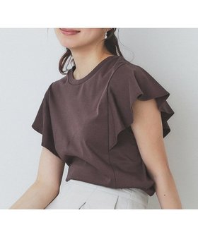 【インデックス/INDEX】の《美人百花掲載/XS-3Lサイズ》フレアスリーブバックシャントップス【接触冷感/UVケア/洗濯機洗い可】 人気、トレンドファッション・服の通販 founy(ファニー) 雑誌掲載アイテム Magazine Items ファッション雑誌 Fashion Magazines ビジンヒャッカ 美人百花 ファッション Fashion レディースファッション Ladies' Fashion Online トップス・カットソー Tops/Tshirt 7月号 July Issue シルケット Mercerization シンプル Simple スリーブ Sleeve 雑誌 Magazine デコルテ Decolletage フレア Flare エレガント 上品 Elegant |ID:prp329100004597789