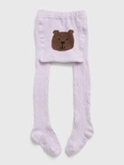 【ギャップ/GAP / KIDS】のくまさんケーブルニットタイツ (幼児) PURPLE_HEATHER|ID: prp329100004597809 ipo3291000000034119193