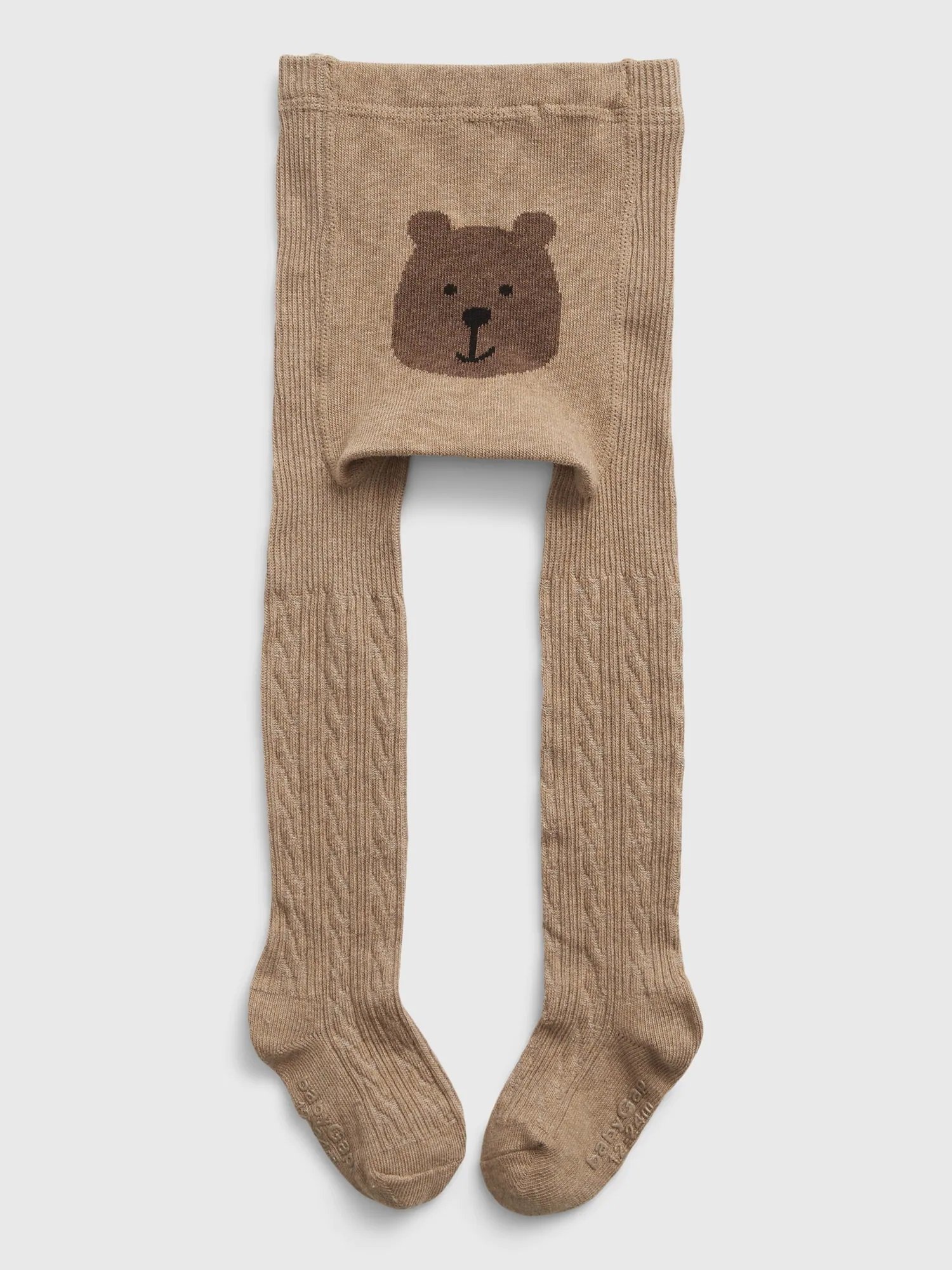 【ギャップ/GAP / KIDS】のくまさんケーブルニットタイツ (ベビー&幼児) インテリア・キッズ・メンズ・レディースファッション・服の通販 founy(ファニー) 　ファッション　Fashion　キッズファッション　Fashion for Kids　おすすめ　Recommended / Our Picks　グラフィック　Graphic, Graphic Design　ベビー　Baby, Babywear　A/W・秋冬　Autumn/Winter　BROWN_HEATHER|ID: prp329100004597809 ipo3291000000034624740