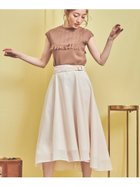 【ノエラ/Noela】の【美人百花6月号掲載】フィッシュテールカラースカート オフホワイト|ID: prp329100004597813 ipo3291000000032679781