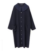 【マーコート/MARcourt】のmizuiro ind プリーツカラーワンピース ネイビー|ID: prp329100004597872 ipo3291000000032751273