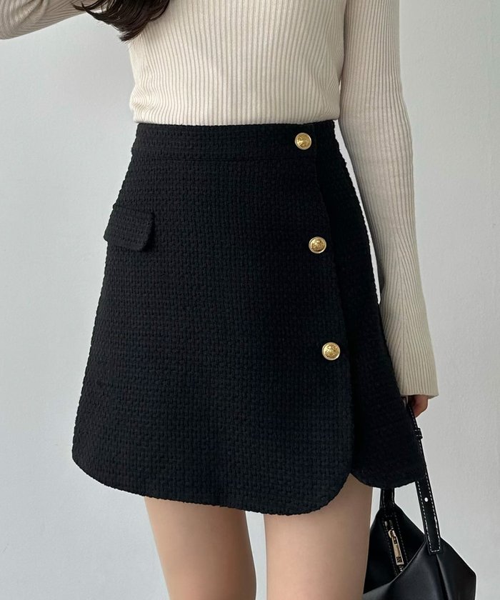【ジュノア/JUNOAH】のcallautia ラップ風スカパン インテリア・キッズ・メンズ・レディースファッション・服の通販 founy(ファニー) https://founy.com/ ファッション Fashion レディースファッション Ladies' Fashion Online ラップ Wrap |ID: prp329100004597884 ipo3291000000032680591