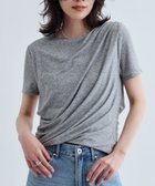 【インディヴィ/INDIVI】のバルーンドレープTシャツ グレー|ID: prp329100004597885 ipo3291000000032680597