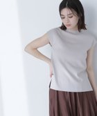 【ナチュラル ビューティー ベーシック/NATURAL BEAUTY BASIC】の総針ベーシックシリーズ モックネックニット ベージュ|ID: prp329100004597920 ipo3291000000032680923