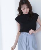 【ナチュラル ビューティー ベーシック/NATURAL BEAUTY BASIC】の総針ベーシックシリーズ モックネックニット クロ|ID: prp329100004597920 ipo3291000000032680924