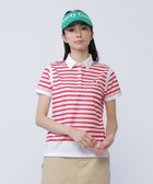 【その他のブランド/Other】のパネルボーダーPT半袖ポロシャツ ホワイト×レッド1|ID: prp329100004597930 ipo3291000000032680995
