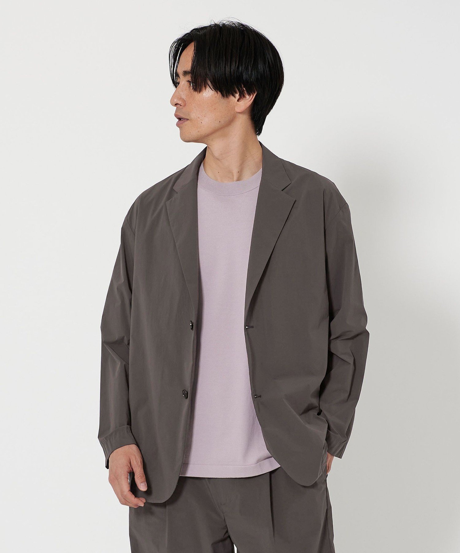 【ビューティ&ユース ユナイテッドアローズ/BEAUTY&YOUTH / UNITED ARROWS / MEN】の360°MASTER ICE リラックス ジャケット -セットアップ対応 接触冷感 ストレッチ マルチ機能- インテリア・キッズ・メンズ・レディースファッション・服の通販 founy(ファニー) 　ファッション　Fashion　メンズファッション　Fashion for Men　セットアップ　Matching Sets　クール　Cool, Chic　ショート　Short, Short Length　ジャケット　Jacket, Outerwear　ストレッチ　Stretch, Stretchy Fabric　セットアップ　Set-Up, Coordinated Outfit　パターン　Pattern, Design Print　ファブリック　Fabric, Textile　フロント　Front, Front Design　ポケット　Pocket, Pocket Detail　メッシュ　Mesh, Net Fabric　リラックス　Relax, Relaxed Fit　おすすめ　Recommended / Our Picks　DK.GRAY|ID: prp329100004597961 ipo3291000000032742364