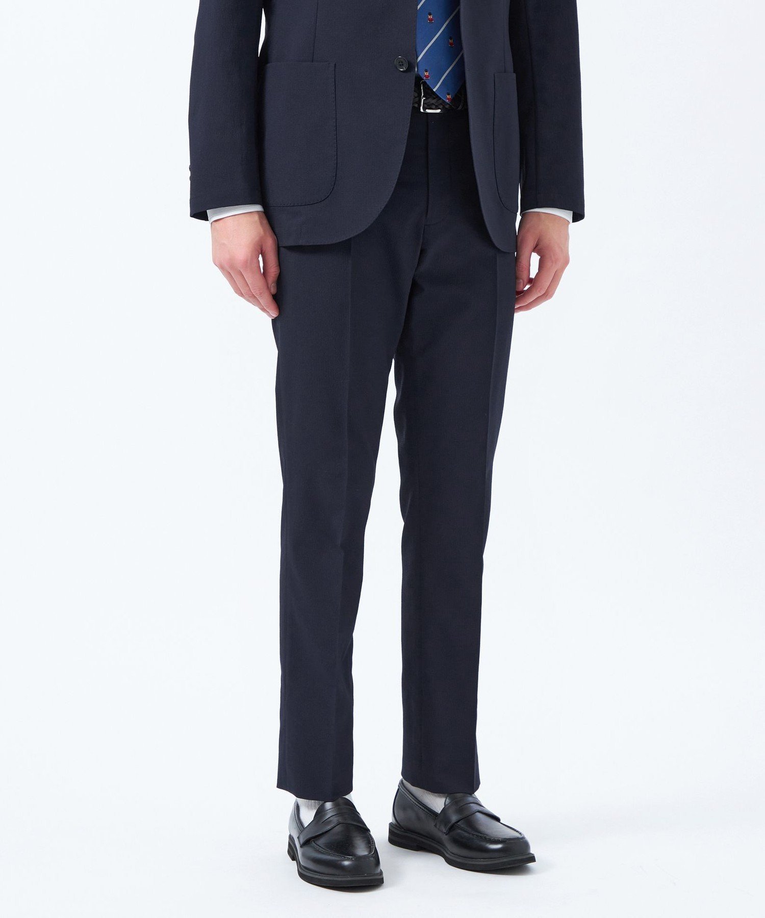 【マッキントッシュ フィロソフィー/MACKINTOSH PHILOSOPHY / MEN】のトロッター ウルトラライトトラウザーズ#11 ドットサッカー インテリア・キッズ・メンズ・レディースファッション・服の通販 founy(ファニー) 　ファッション　Fashion　メンズファッション　Men's Style Online　おすすめ　Recommend　コレクション　Collection　サッカー　Soccer　ジャケット　Jacket　セットアップ　Set Up　ドット　Dot　吸水　Water Absorption　夏　Summer　定番　Standard　春　Spring　ネイビー|ID: prp329100004597982 ipo3291000000032681462