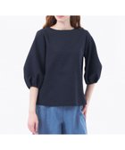 【マッキントッシュ フィロソフィー/MACKINTOSH PHILOSOPHY】のサッカーパフスリーブブラウス ネイビー×ブラックギンガム|ID: prp329100004597989 ipo3291000000032681493