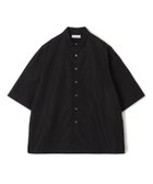 【トゥモローランド/TOMORROWLAND / MEN】のコットンポプリン ショートスリーブシャツ 19 ブラック|ID: prp329100004597999 ipo3291000000032681546