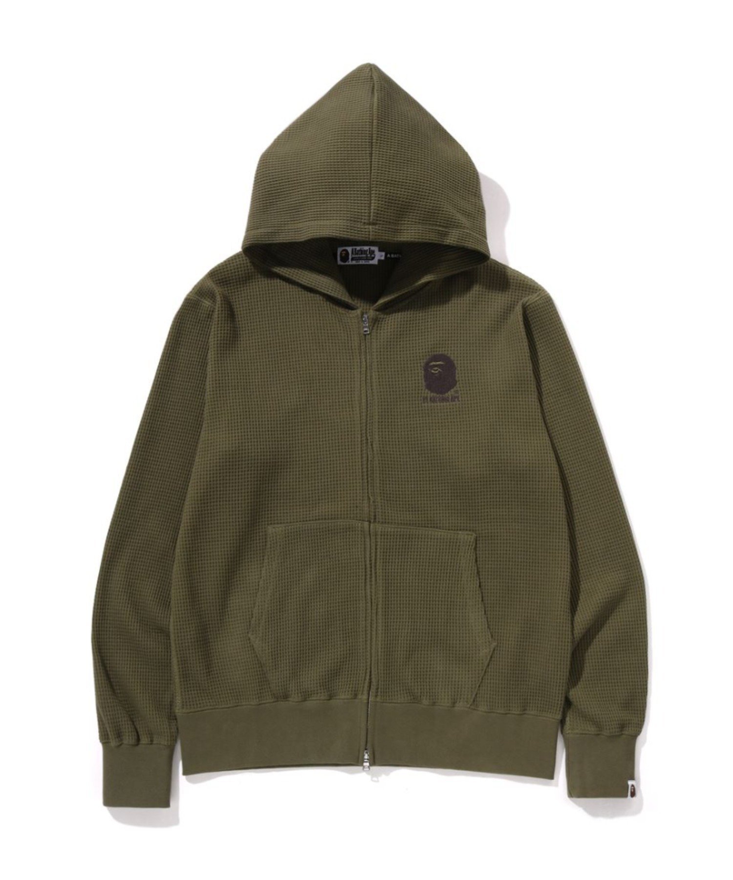 【その他のブランド/Other】のPIGMENT DYE THERMAL ZIP HOODIE インテリア・キッズ・メンズ・レディースファッション・服の通販 founy(ファニー) 　ファッション　Fashion　メンズファッション　Men's Style Online　サーマル　Thermal　ビンテージ　Vintage　OLIVE DRAB|ID: prp329100004598016 ipo3291000000032681628