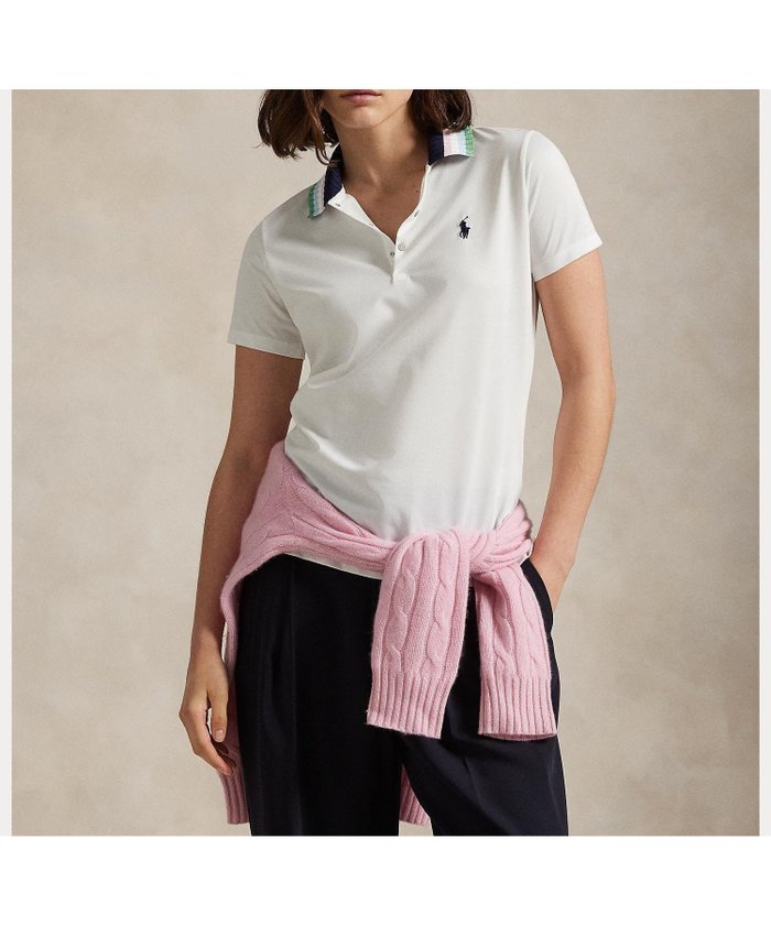 【ラルフローレン/RALPH LAUREN】の(RLX)テーラード フィット ジャージー ポロシャツ インテリア・キッズ・メンズ・レディースファッション・服の通販 founy(ファニー) https://founy.com/ ファッション Fashion レディースファッション Ladies' Fashion Online トップス・カットソー Tops/Tshirt シャツ/ブラウス Shirts/Blouses ポロシャツ Polo Shirts なめらか Smooth ウォッシュ Wash ゴルフ Golf ジャカード Jacquard ジャージー Jersey ストライプ Stripe スリット Slit スリム Slim テーパード Tapered フィット Fit プリント Print ポロシャツ Polo Shirt メタル Metal 半袖 Short Sleeve |ID: prp329100004598017 ipo3291000000032681644