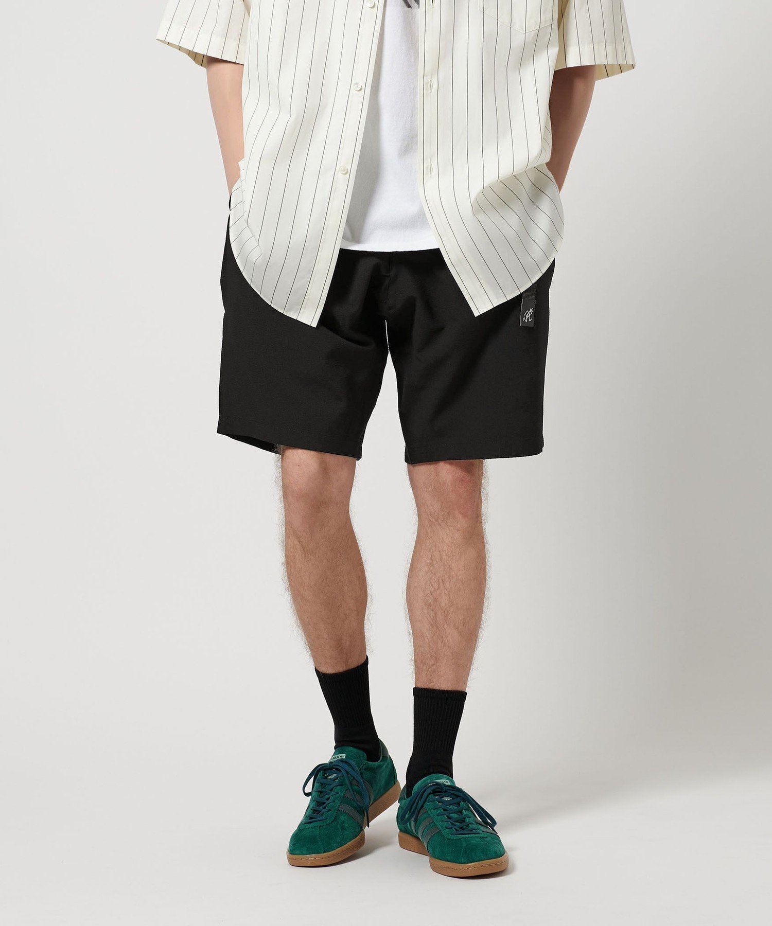 【ビューティ&ユース ユナイテッドアローズ/BEAUTY&YOUTH / UNITED ARROWS / MEN】の【別注】 Gramicci シアサッカー ショーツ インテリア・キッズ・メンズ・レディースファッション・服の通販 founy(ファニー) 　ファッション　Fashion　メンズファッション　Fashion for Men　春　Spring　カリフォルニア　California, Cali Style　ショーツ　Shorts, Short Pants　ストーン　Stone, Gem-Like　定番　Standard, Basic Item　別注　Limited Edition, Custom Order　S/S・春夏　SS, Spring/Summer, Warm Season　おすすめ　Recommended / Our Picks　夏　Summer　旅行　Travel　2025年　2025　2025春夏・S/S　Spring/Summer 2025 SS25　BLACK|ID: prp329100004598018 ipo3291000000032741730