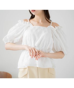 【ノエラ/Noela】のオフショル2WAYブラウス 人気、トレンドファッション・服の通販 founy(ファニー) ファッション Fashion レディースファッション Ladies' Fashion Online トップス・カットソー Tops/Tshirt シャツ/ブラウス Shirts/Blouses おすすめ Recommend オフショル Off Shoulder スリーブ Sleeve トレンド Trend バルーン Balloon ペプラム Peplum ポケット Pocket |ID:prp329100004598026