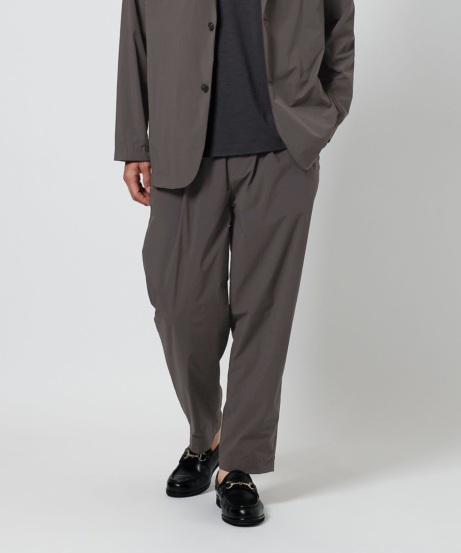 【ビューティ&ユース ユナイテッドアローズ/BEAUTY&YOUTH / UNITED ARROWS / MEN】の360°MASTER ICE バルーン イージー パンツ -セットアップ対応 接触冷感 ストレッチ マルチ機能- インテリア・キッズ・メンズ・レディースファッション・服の通販 founy(ファニー) 　ファッション　Fashion　メンズファッション　Fashion for Men　ボトムス　Bottoms　カットソー　Cut and Sewn Top　クール　Cool, Chic　ショート　Short, Short Length　ジャケット　Jacket, Outerwear　ストレッチ　Stretch, Stretchy Fabric　スピンドル　Spindle, Drawcord　スラックス　Slacks, Dress Pants　セットアップ　Set-Up, Coordinated Outfit　テーパード　Tapered, Tapered Pants　バルーン　Balloon, Balloon Silhouette　ファブリック　Fabric, Textile　ポケット　Pocket, Pocket Detail　リラックス　Relax, Relaxed Fit　ループ　Loop, Loop Knit　おすすめ　Recommended / Our Picks　DK.GRAY|ID: prp329100004598032 ipo3291000000032741810
