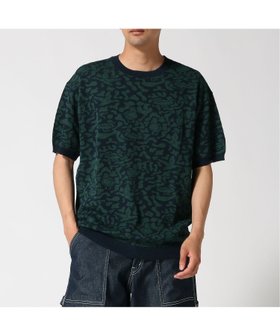 【ジムマスター/gym master / MEN】のgym master/ジャガードニットカモ柄Tee 人気、トレンドファッション・服の通販 founy(ファニー) ファッション Fashion メンズファッション Men's Style Online カモフラージュ Camouflage カラフル Colorful クラシカル Classical サマー Summer サンダル Sandals シンプル Simple スポーツ Sports 半袖 Short Sleeve 夏 Summer 春 Spring 秋 Autumn/Fall |ID:prp329100004598041