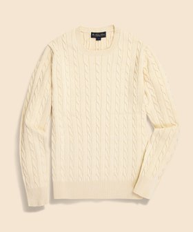 【ブルックス ブラザーズ/Brooks Brothers / MEN】のスーピマコットン ケーブル クルーネックセーター 人気、トレンドファッション・服の通販 founy(ファニー) ファッション Fashion メンズファッション Men's Style Online インナー Inner クラシカル Classical ジャケット Jacket スマート Smart スーツ Suit セーター Sweater デニム Denim トレンド Trend |ID:prp329100004598045