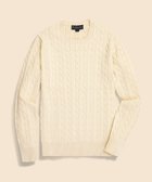 【ブルックス ブラザーズ/Brooks Brothers / MEN】のスーピマコットン ケーブル クルーネックセーター 人気、トレンドファッション・服の通販 founy(ファニー) ファッション Fashion メンズファッション Men's Style Online インナー Inner クラシカル Classical ジャケット Jacket スマート Smart スーツ Suit セーター Sweater デニム Denim トレンド Trend thumbnail オートミール|ID: prp329100004598045 ipo3291000000032681965