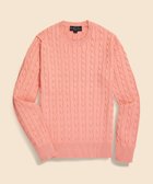 【ブルックス ブラザーズ/Brooks Brothers / MEN】のスーピマコットン ケーブル クルーネックセーター 人気、トレンドファッション・服の通販 founy(ファニー) ファッション Fashion メンズファッション Men's Style Online インナー Inner クラシカル Classical ジャケット Jacket スマート Smart スーツ Suit セーター Sweater デニム Denim トレンド Trend thumbnail ピンク|ID: prp329100004598045 ipo3291000000032681969