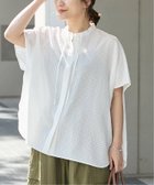 【ジャーナルスタンダード/JOURNAL STANDARD】の《追加2》シアーチェックポンチョブラウス ホワイト|ID: prp329100004598069 ipo3291000000032682228
