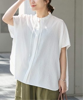 【ジャーナルスタンダード/JOURNAL STANDARD】の《追加2》シアーチェックポンチョブラウス 人気、トレンドファッション・服の通販 founy(ファニー) ファッション Fashion レディースファッション Fashion for Women アウター Coat / Outerwear Collection ポンチョ・ケープコート Ponchos & Capes トップス・カットソー Cut & Sew Tops シャツ・ブラウス・オフィスカジュアル Elegant Blouses & Button-Ups 2025年 2025 2025春夏・S/S Spring/Summer 2025 SS25 |ID:prp329100004598069
