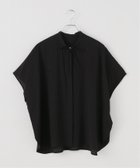 【ジャーナルスタンダード/JOURNAL STANDARD】の《追加2》シアーチェックポンチョブラウス ブラック|ID: prp329100004598069 ipo3291000000033496545