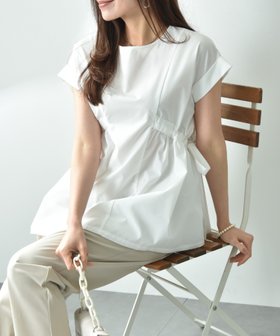 【インタープラネット/INTERPLANET】のTCブロードサイドリボンドロストブラウス 人気、トレンドファッション・服の通販 founy(ファニー) ファッション Fashion レディースファッション Fashion for Women トップス・カットソー Cut & Sew Tops シャツ・ブラウス・オフィスカジュアル Elegant Blouses & Button-Ups ギャザー Gathered, Ruffled ストライプ Stripe, Striped Pattern デニム Denim, Jeans Material フェミニン Feminine, Girly ベーシック Basic, Essential ボトム Bottoms, Lower Wear リボン Ribbon, Bow |ID:prp329100004598076