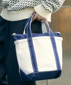 【エルエルビーン/L.L.Bean】のボート・アンド・トート、ジップ・トップ スモール Blue Trim|ID: prp329100004598079 ipo3291000000032682287