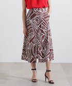 【ピンキーアンドダイアン/Pinky&Dianne】のアニマルプリントスカート 人気、トレンドファッション・服の通販 founy(ファニー) ファッション Fashion レディースファッション Ladies' Fashion Online スカート Skirt くるぶし Ankle シアー Sheer シンプル Simple スタンダード Standard ストレッチ Stretch ツイル Twill フレア Flare フロント Front エレガント 上品 Elegant thumbnail ブラウン|ID: prp329100004598089 ipo3291000000032682372
