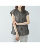 【グローバルワーク/GLOBAL WORK】のさらさらリラックスギャザーブラウス半袖/494041 スミクロ19|ID: prp329100004598090 ipo3291000000032682374
