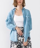 【マイカ ディール/MICA & DEAL】のミリタリーシャツ L/BLUE|ID: prp329100004598099 ipo3291000000032682464