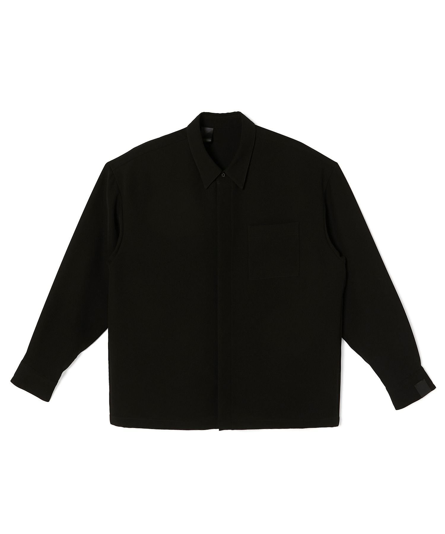 【エヌ.ハリウッド/N.HOOLYWOOD / MEN】のSHIRT インテリア・キッズ・メンズ・レディースファッション・服の通販 founy(ファニー) 　ファッション　Fashion　メンズファッション　Men's Style Online　コレクション　Collection　今季　This Season　ショルダー　Shoulder　シンプル　Simple　スクエア　Square　ストレッチ　Stretch　ダウン　Down　ダブル　Double　ドレス　Dress　ドロップ　Drop　パターン　Pattern　フォルム　Form　フラット　Flat　ベーシック　Basic　ボックス　Box　ポケット　Pocket　モダン　Modern　BLACK|ID: prp329100004598101 ipo3291000000032682475