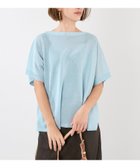 【マイカ ディール/MICA & DEAL】のシアーハーフスリーブニット L/BLUE|ID: prp329100004598117 ipo3291000000032682601