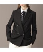 【ドレステリア/DRESSTERIOR】の【大人百花春号掲載 モデル美香さん着用】ピークドダブルライトストレッチジャケット ブラック|ID: prp329100004598118 ipo3291000000032682604