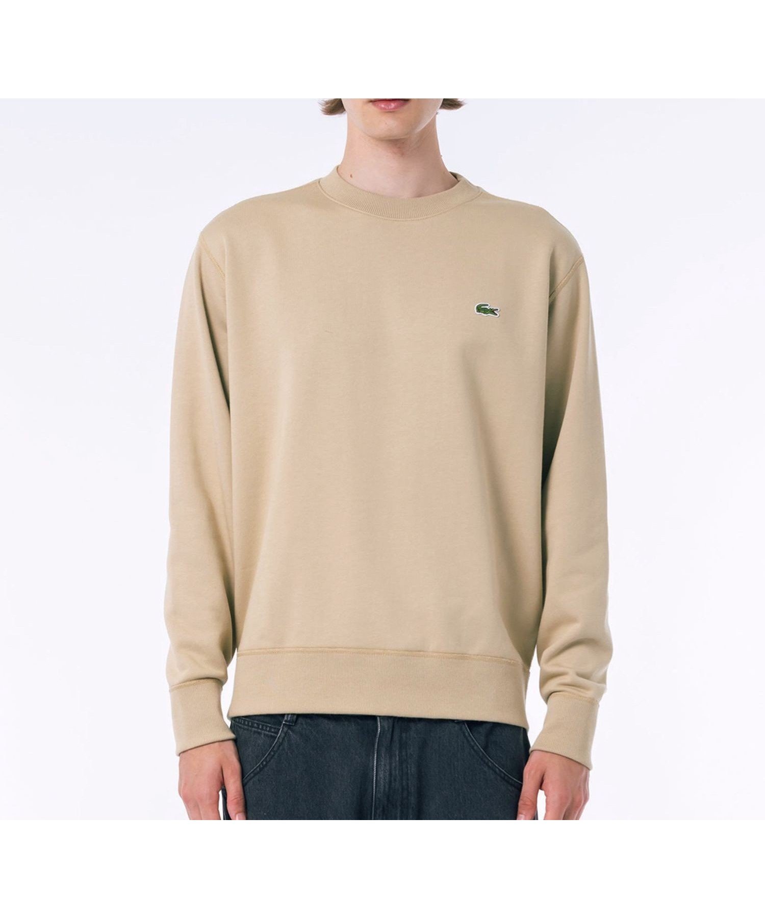 【ラコステ/LACOSTE】のプレミアムスウェットクルーネック トレーナー インテリア・キッズ・メンズ・レディースファッション・服の通販 founy(ファニー) 　ファッション　Fashion　レディースファッション　Ladies' Fashion Online　トップス・カットソー　Tops/Tshirt　パーカ　Sweats　スウェット　Sweat　インナー　Inner　クラシック　Classic　吸水　Water Absorption　シンプル　Simple　スマート　Smart　トレンド　Trend　トレーナー　Trainer　フィット　Fit　プレミアム　Premium　リラックス　Relax　おすすめ　Recommend　ベージュ|ID: prp329100004598134 ipo3291000000032682724