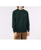 【ラコステ/LACOSTE】のプレミアムスウェットクルーネック トレーナー ダークグリーン|ID: prp329100004598134 ipo3291000000032682728