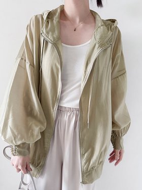 【ドゥーベル/Doux Belle】のオーバーサイズシアーパーカ アウター 透け感 人気、トレンドファッション・服の通販 founy(ファニー) ファッション Fashion レディースファッション Fashion for Women アウター Coat / Outerwear Collection トップス・カットソー Cut & Sew Tops レディースパーカー・カジュアルフーディー Casual Hoodies & Sweatshirts シアー Sheer, See-Through シンプル Simple, Minimal 夏 Summer |ID:prp329100004598142