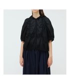 【マーコート/MARcourt】のmizuiro ind ギャザーフード付きシャツ ブラック|ID: prp329100004598155 ipo3291000000032682864