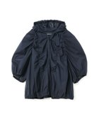 【マーコート/MARcourt】のmizuiro ind ギャザーフード付きシャツ ネイビー|ID: prp329100004598155 ipo3291000000032682866