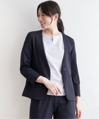 【イッカ/ikka】の【セットアップ対応】GOKU楽ストレッチジャケット 人気、トレンドファッション・服の通販 founy(ファニー) ファッション Fashion レディースファッション Ladies' Fashion Online アウター Coat Outerwear ジャケット Jackets おすすめ Recommend カットソー Cut And Sew ジャケット Jacket ストレッチ Stretch セットアップ Set Up ツイル Twill 人気 Popularity 洗える Washable thumbnail ノウコン|ID: prp329100004598183 ipo3291000000032683060