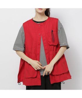 【ニコアンド/niko and】のボーイズシルエットポケベスト 人気、トレンドファッション・服の通販 founy(ファニー) ファッション Fashion レディースファッション Fashion for Women アウター Coat / Outerwear Collection トップス・カットソー Cut & Sew Tops ベスト&ジレ / 重ね着スタイル Vests & Gilets おすすめ Recommended / Our Picks アウトドア Outdoor Clothing プリント Print, Printed Pattern ベスト Vest, Waistcoat ポケット Pocket, Pocket Detail ワイド Wide, Wide Fit ワーク Workwear, Utility Style 今季 This Season, Current Season 夏 Summer 定番 Standard, Basic Item |ID:prp329100004598213