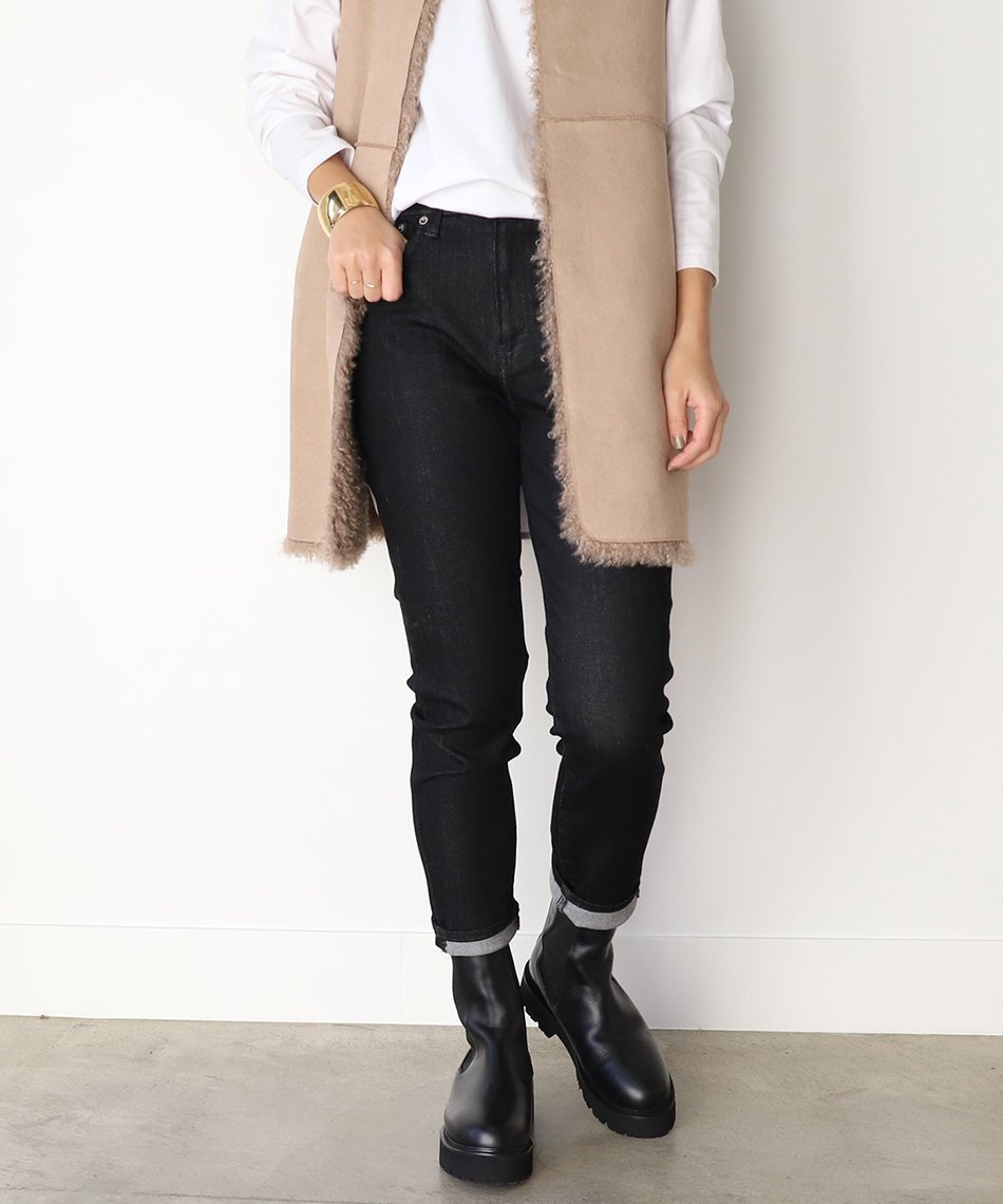 【マイカ ディール/MICA & DEAL】の【RED CARD TOKYO】30th Anniversary HR-イライズスリムテーパードデニム 人気、トレンドファッション・服の通販 founy(ファニー) 　ファッション　Fashion　レディースファッション　Ladies' Fashion Online　ストレッチ　Stretch　ストレート　Straight　デニム　Denim　フィット　Fit　日本製　Made In Japan　 other-1|ID: prp329100004598228 ipo3291000000032683497